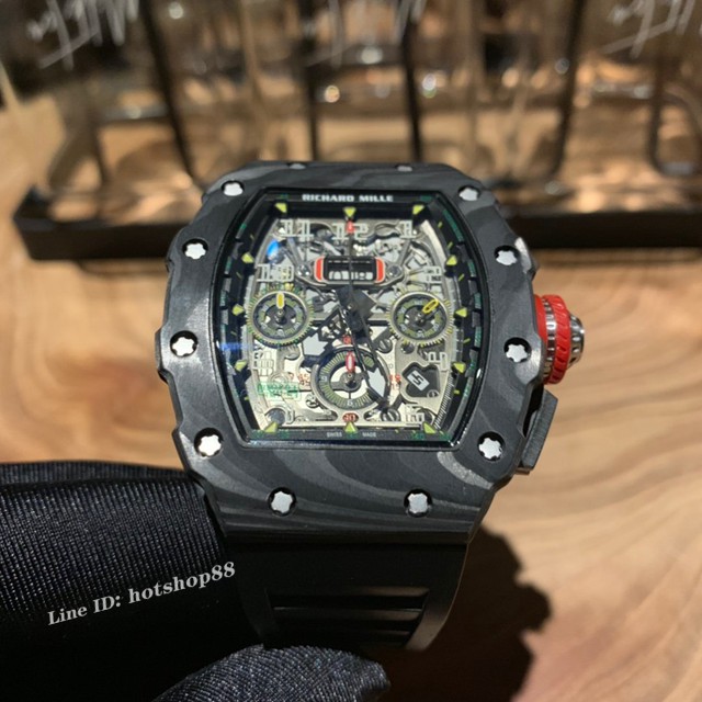 理查德米勒RICHARD MILLE RM011-FM顶级碳纤维壳套男士腕表 gjs2156